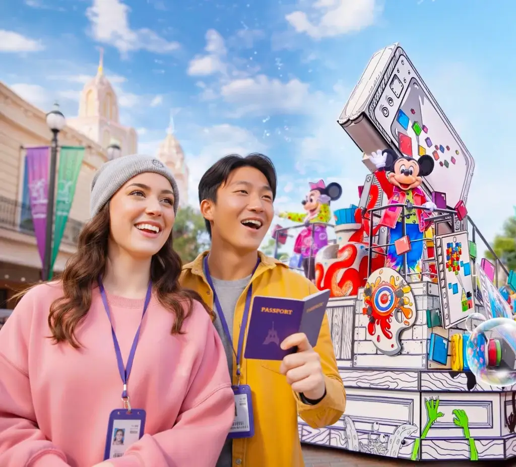 Imagen del viaje educativo ShowTime en Disneyland París