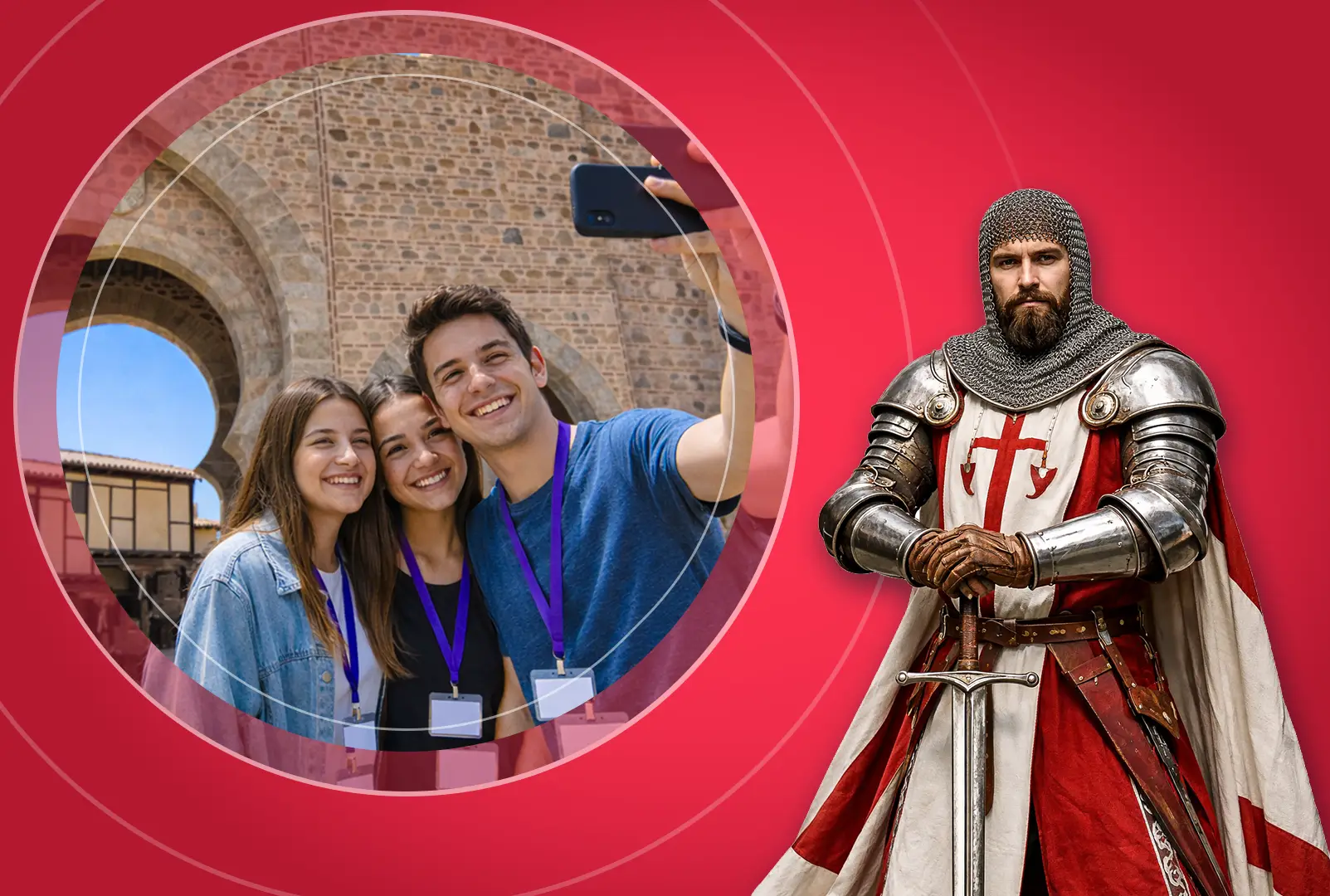 Imagen del viaje educativo Legado en Puy Du Fou